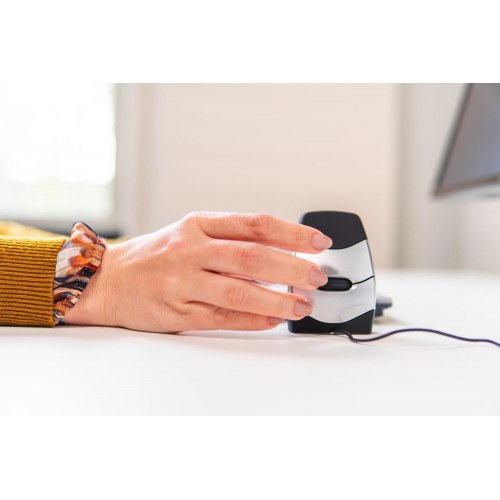 BakkerElkhuizen DXT 2 præcisionsmus - ergonomisk, vertikal, USB