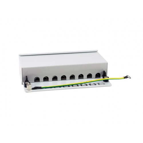 Equip 326521 patchpanel - 8-port Cat6a RJ-45, 10GBase‑T