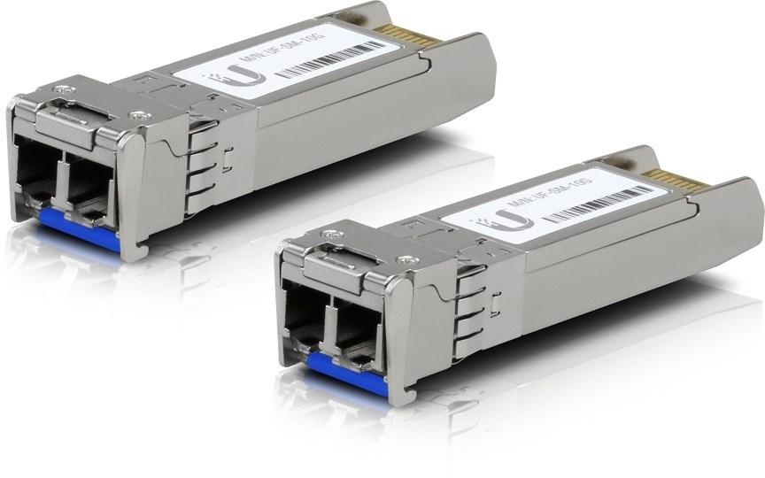 Ubiquiti UACC-OM-SM-10G-D - SFP+ transceiver, 10G, SMF, 2‑pak