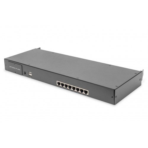 DIGITUS DS-72216 modulær KVM-switch - 8-port Cat 5