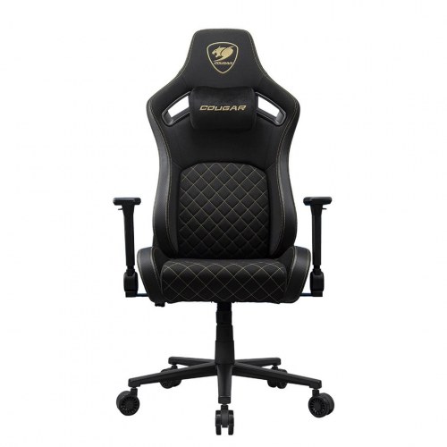 COUGAR Armor One - gamingstol med tekstil, sort/guld