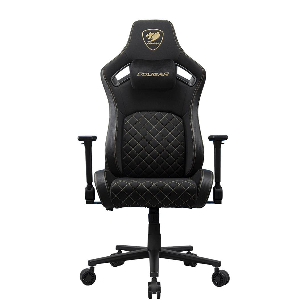 COUGAR Armor One - gamingstol med tekstil, sort/guld