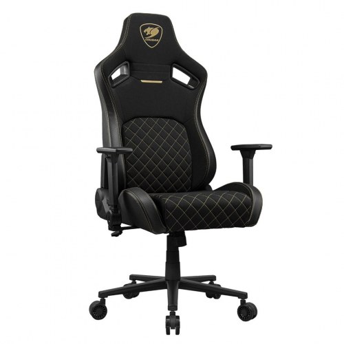 COUGAR Armor One - gamingstol med tekstil, sort/guld