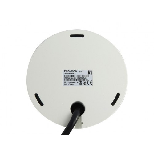 LevelOne HUBBLE FCS-3306 fast dome IP-kamera 3 MP H.265 PoE - indendørs/udendørs, hærværkssikret
