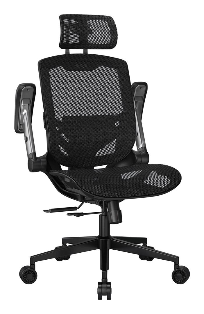 COUGAR Speeder One gamer-/kontorstol i mesh - sort