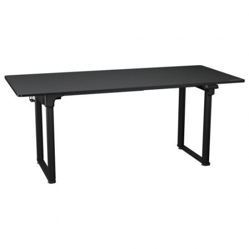 COUGAR E-Grav 180 gamingbord - elektrisk højdejustering, carbon, 180 × 80 cm