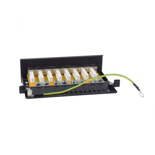 Equip 326621 patchpanel - 8 porte Cat6a RJ‑45, 10GBase‑T