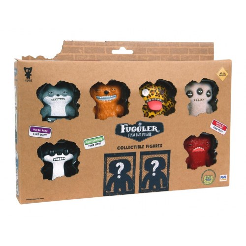 Fuggler S1 samlerfigurer - 8-pack Deluxe boks C