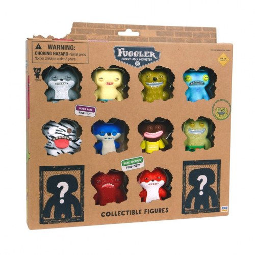 Fuggler S1 samlerfigurer - Deluxe 12-pak (C)