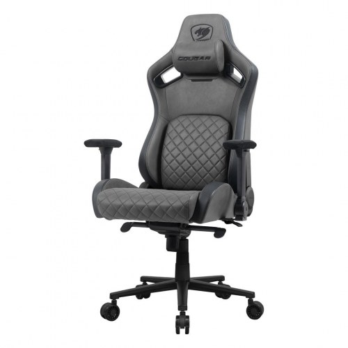 COUGAR Defensor S gamer stol - Jet Gray, stof, 4D armlæn