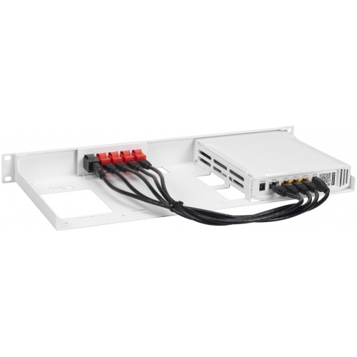 Rackmount.IT RM-FB-T4 rackmonteringskit - 1U, hvid, 19"