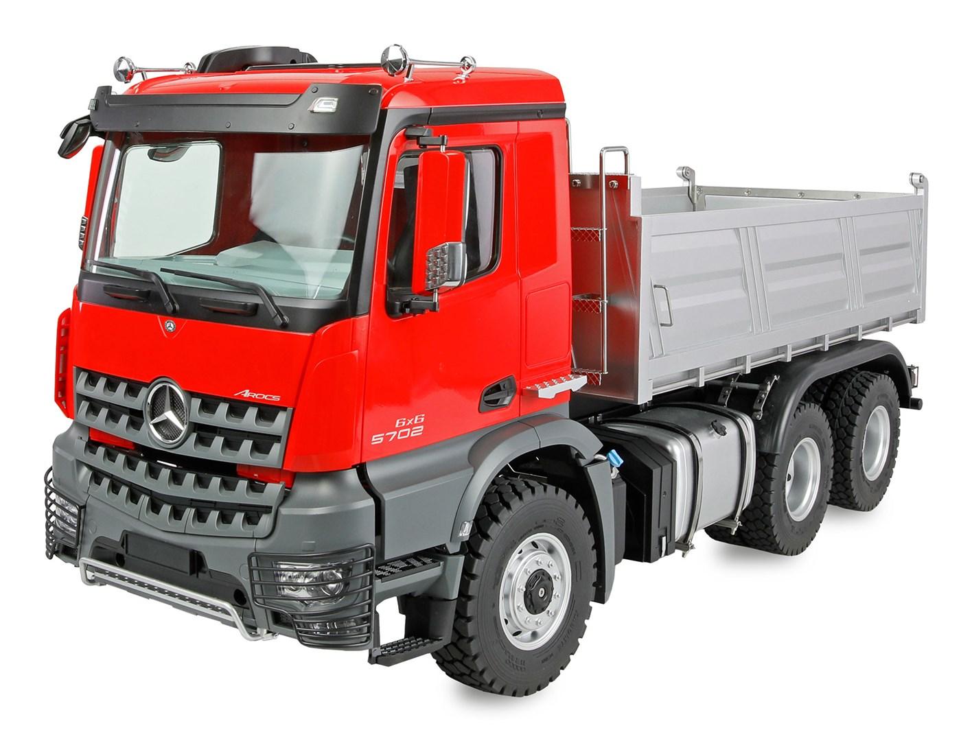 RC tipvognslastbil 1:14 - elektrisk 6x6, RTR (Amewi 22729)