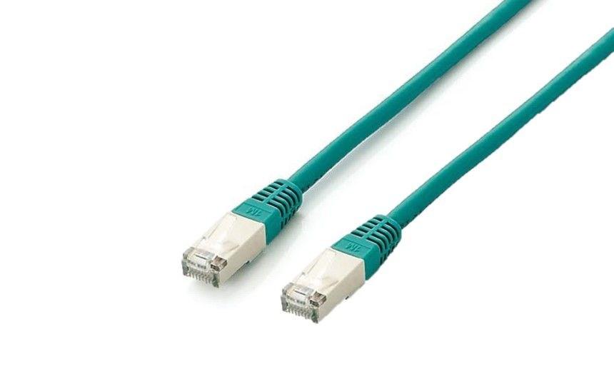 EQUIP Cat6a S/FTP patchkabel 20 m - grøn