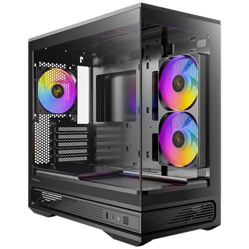 Antec C2M ARGB midi‑tower kabinet - sort