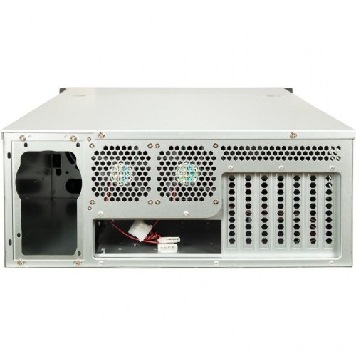 Inter-Tech 4U-4724 HDD-kabinet - 24-bays, 2,5"/3,5", grå