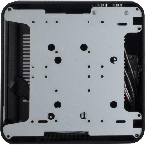 Inter-Tech ITX A60 mini-tower kabinet - sort, 60 W ekstern PSU