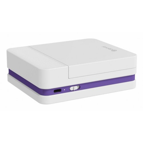 Denver MCP-6010 håndholdt printer - hvid, 600 × 600 dpi, USB‑C, trådløs/ledning