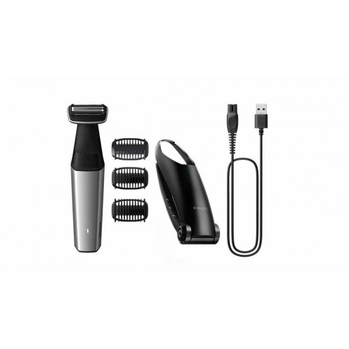 Philips Bodygroom Series 5000 BG5021/15 - kropshaver/barberer, våd/tør, sort/sølv