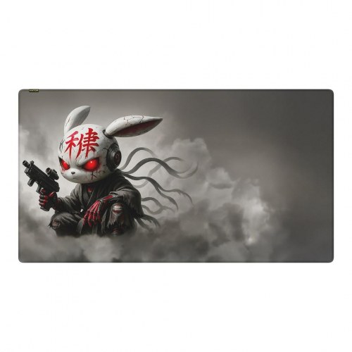 Tonn EVO 3XL Angry Bunny gaming-musemåtte - multicolor, 100 × 55 cm