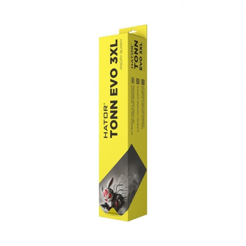 Tonn EVO 3XL Angry Bunny gaming-musemåtte - multicolor, 100 × 55 cm