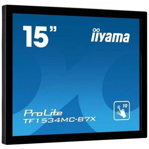 iiyama ProLite TF1534MC-B7X 15" XGA touchskærm - 10-punkts, sort
