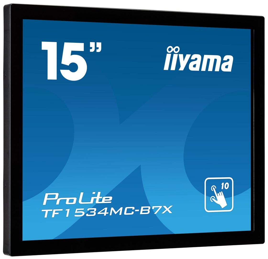 iiyama ProLite TF1534MC-B7X 15" XGA touchskærm - 10-punkts, sort