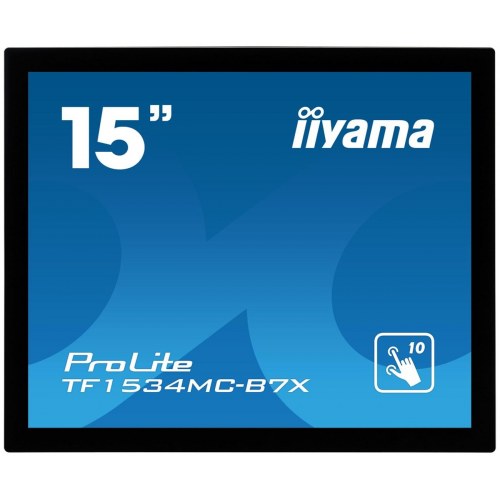 iiyama ProLite TF1534MC-B7X 15" XGA touchskærm - 10-punkts, sort