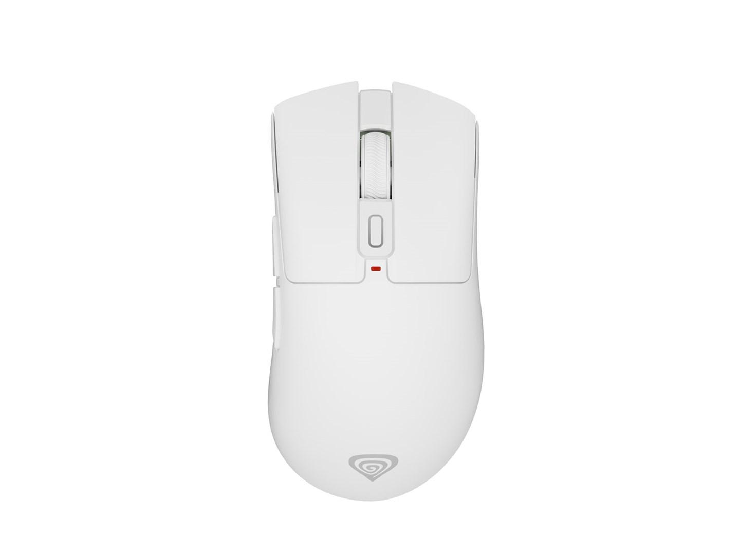 Genesis Zircon 880 - trådløs gaming-mus, hvid, 12.000 DPI