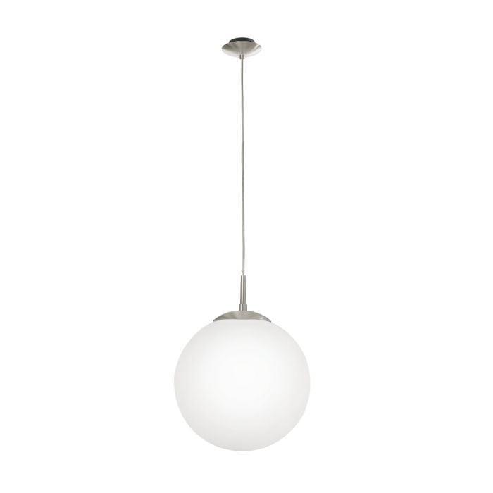 Rondo loftpendel - hvid kuglelampe, E27, op til 100 W