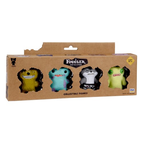 Fuggler S1 samlefigurer - 4-pack (assorteret)