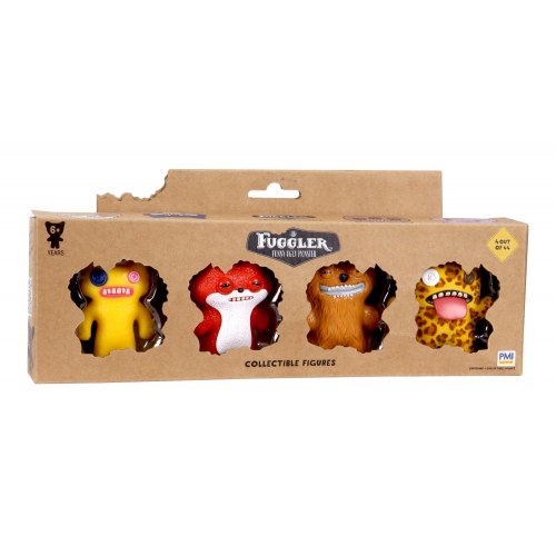 Fuggler S1 samlefigurer - 4-pack (assorteret)