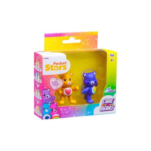 Care Bears Pocket Stars - Sæson 1 figurer, 2-pak (assorteret)