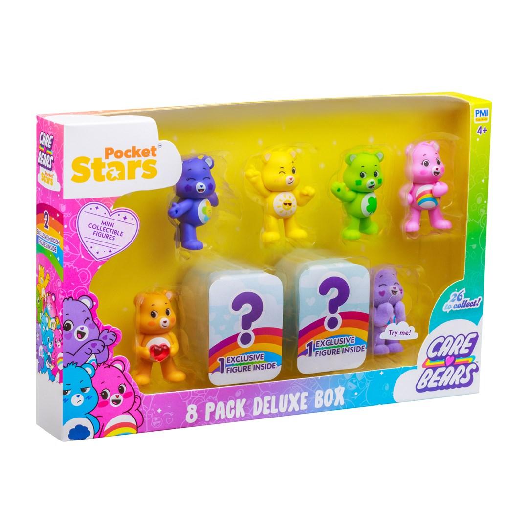 Care Bears Pocket Stars - figurer 8-pack deluxe (assorteret)