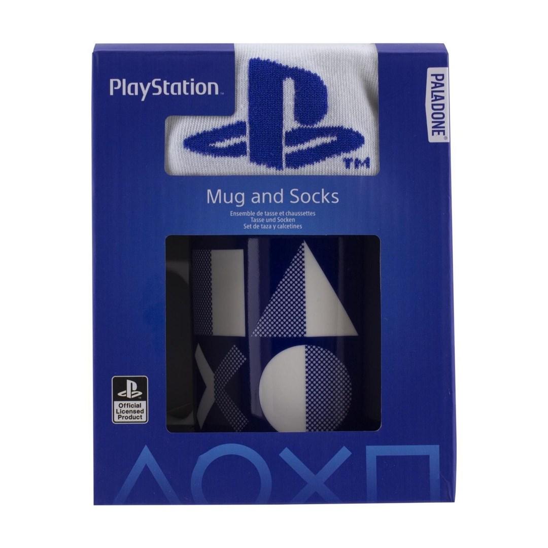 Paladone PlayStation - krus og sokker gavesæt
