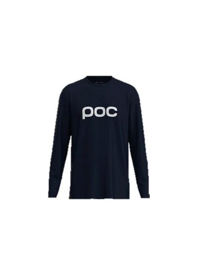 POC L/S Tee langærmet T-shirt - marineblå, L