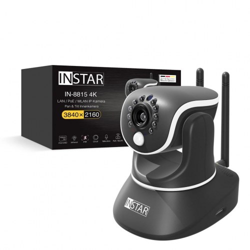 INSTAR IN-8815 4K indendørs IP-kamera - sort
