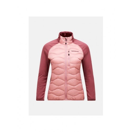 Peak Performance W Helium Hybrid Down Jacket - damejakke, lyserød, str. S