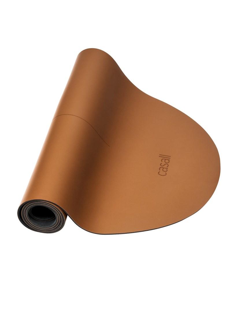 Casall Yoga Mat Grip & Cushion III Oval - 5 mm, brun