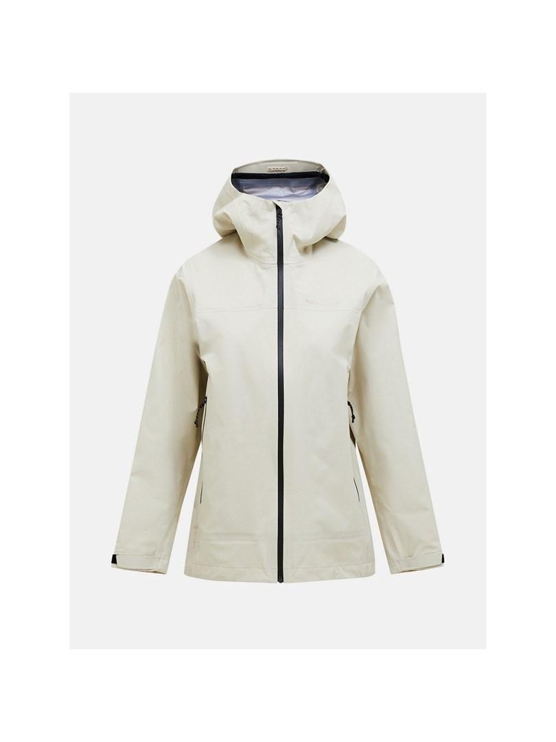 Peak Performance W Treeline Gore‑Tex 3L skaljakke - beige, M