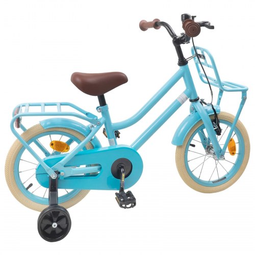Børnecykel 16 tommer til 4-6 år gamle Lyseblå