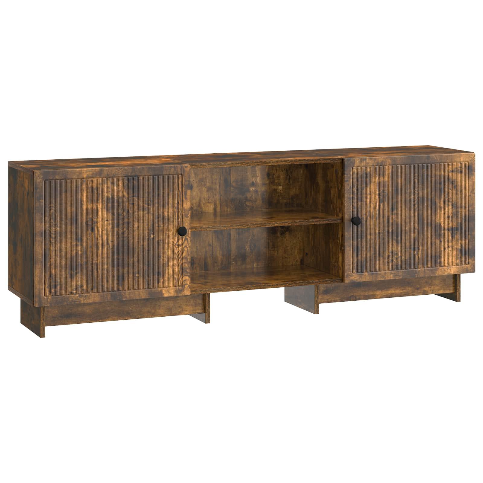 TV-skab Røget Eg 150 x 31 x 50 cm Konstrueret træ