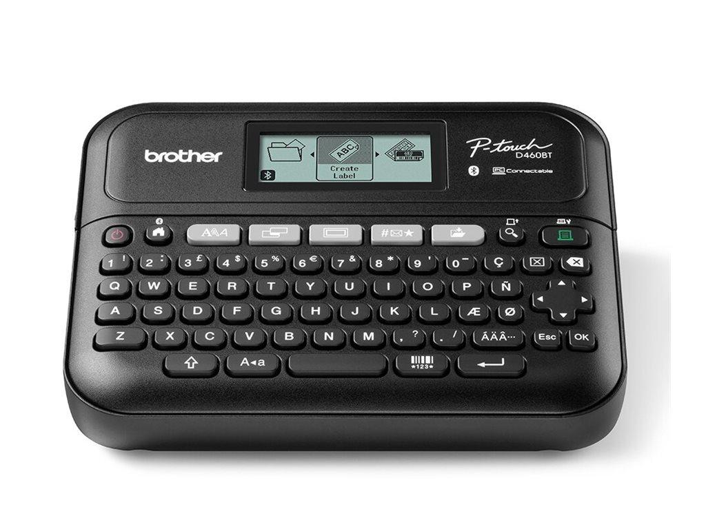 Brother P-touch PT-D460BTVP etiketprinter - termo transfer, 18 mm, USB/Bluetooth