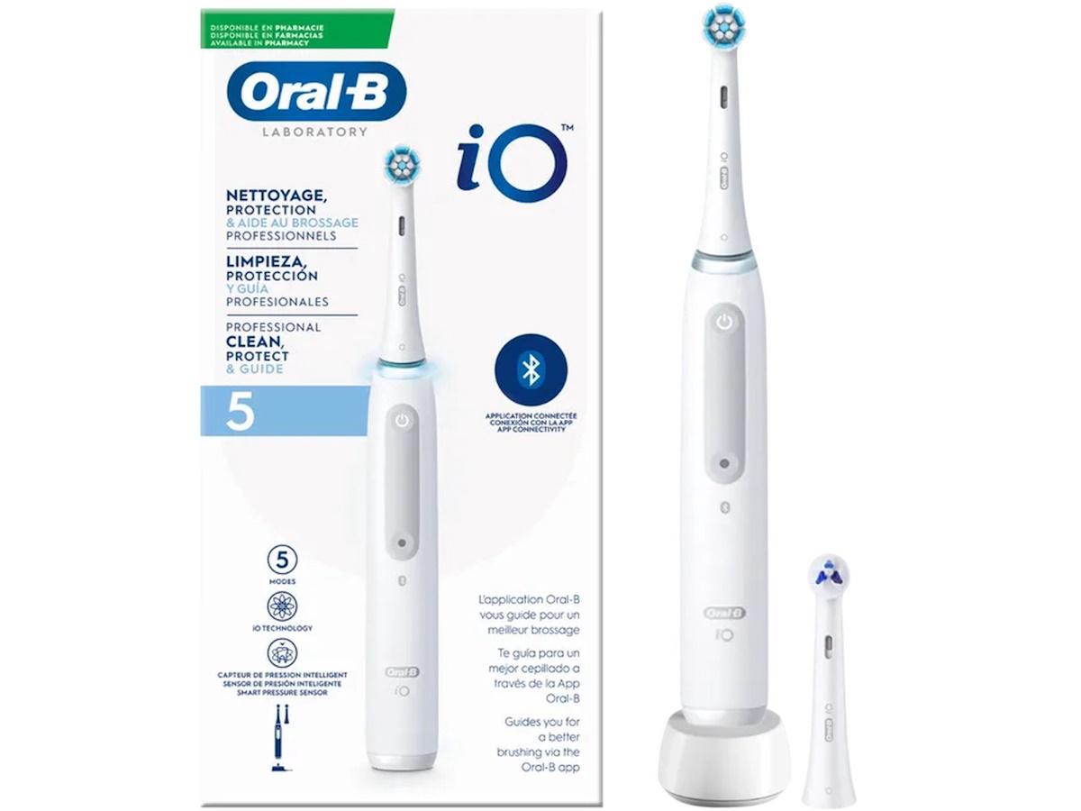 Oral-B iO Series 5 Laboratory Professional elektrisk tandbørste - Hvid