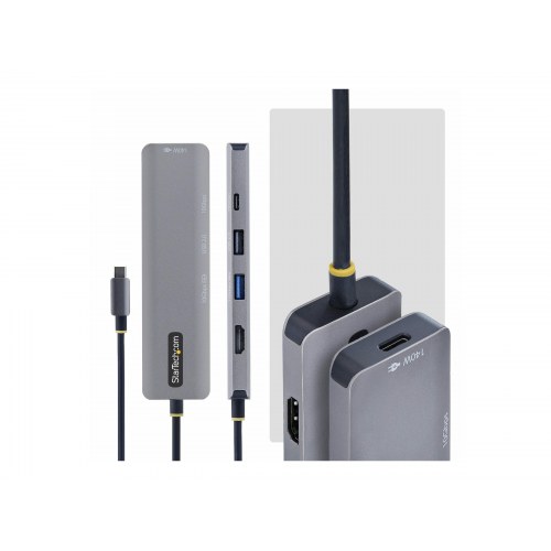 StarTech.com 164B-USBC-MULTIPORT USB-C 3.2 Gen 2 dockingstation - HDMI, 140 W PD