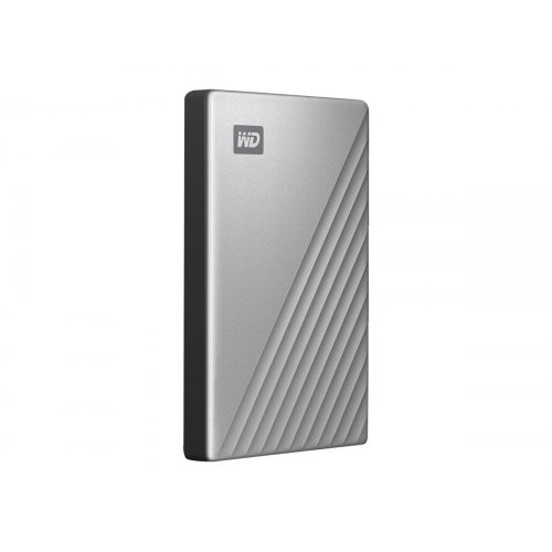 Western Digital My Passport Ultra ekstern harddisk 1 TB USB 3.0 (USB‑C), sølv