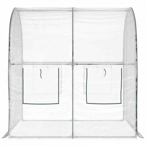Drivhus med ramme 160 x 200 x 192,5 cm PVC Transparent