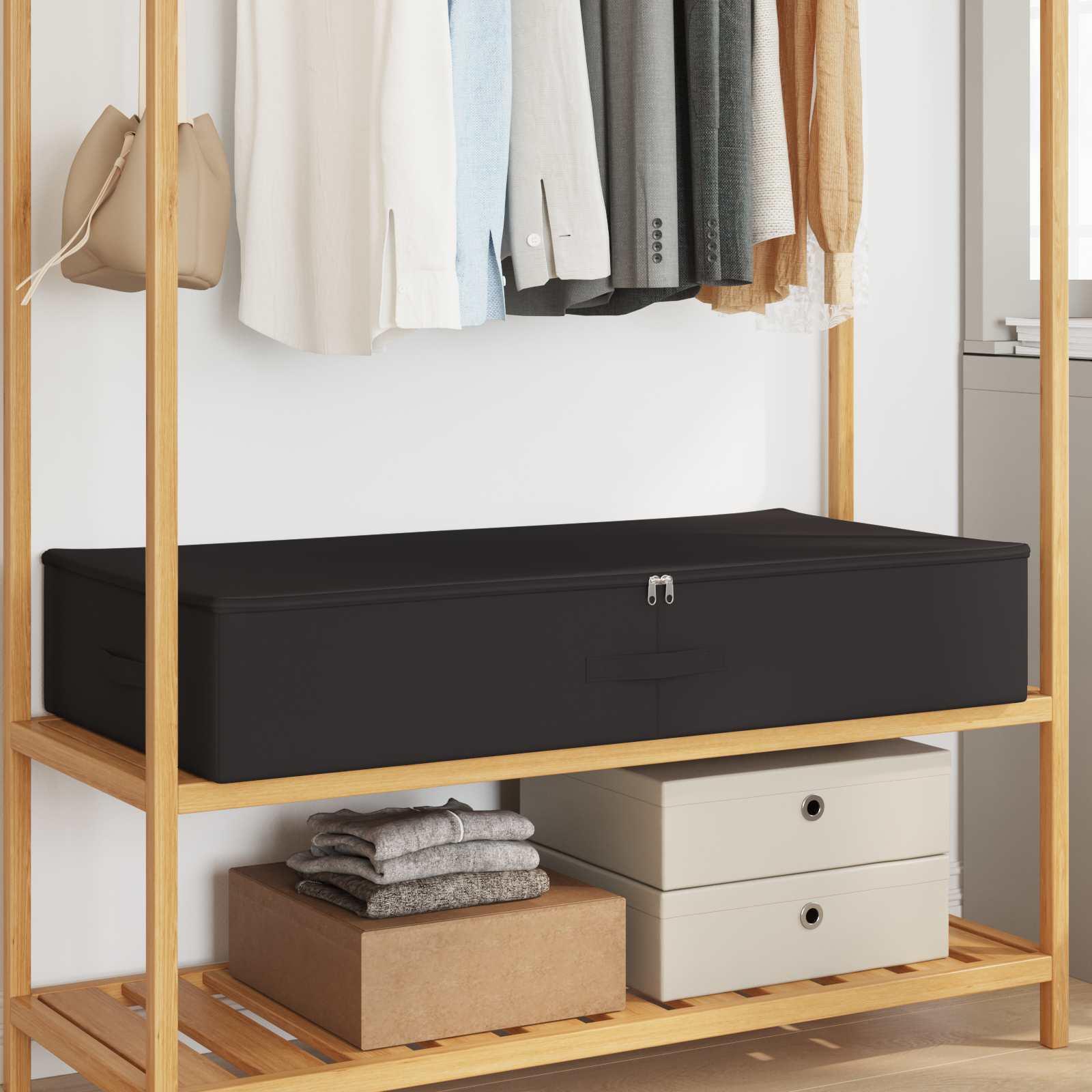 Opbevaringskasse Antracit 90 x 48 x 15 cm Ikke-vævet stof
