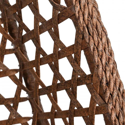 Hængestol uden stativ Brun 92 x 57,5 x 110 cm polyrattan