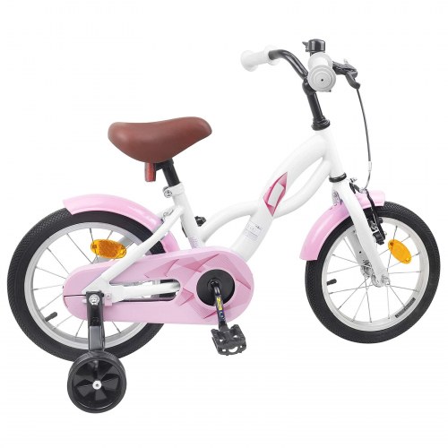 Børnecykel 16 tommer til 4-6 år gamle Hvid