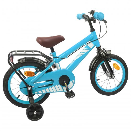 Børnecykel 16 tommer til 4-6 år gamle Lyseblå